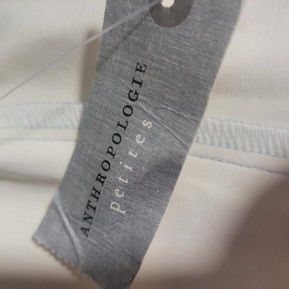 NWT Anthropologie Maeve Cropped Faux Leather Pant in Sz Large Petite MSRP $148 - Picture 8 of 12